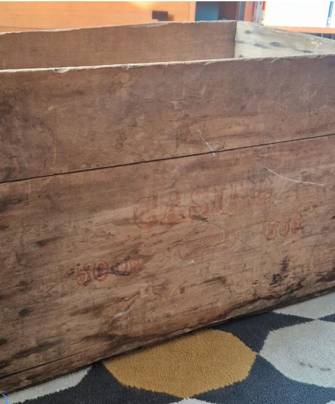 Casino wooden crates