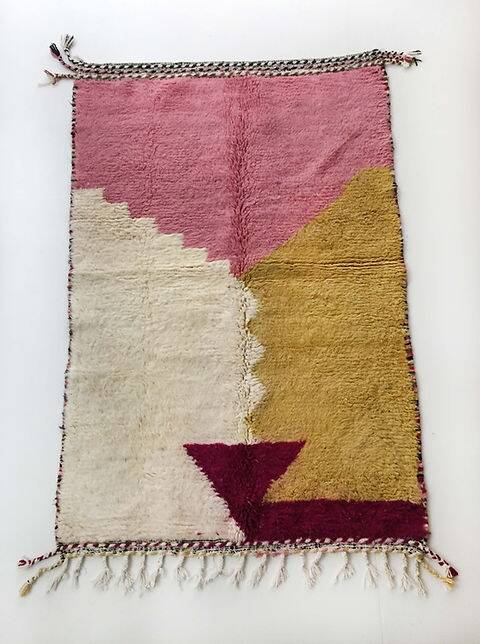 Tapis bérbere fait main traditionnelle 250cmx150cm
