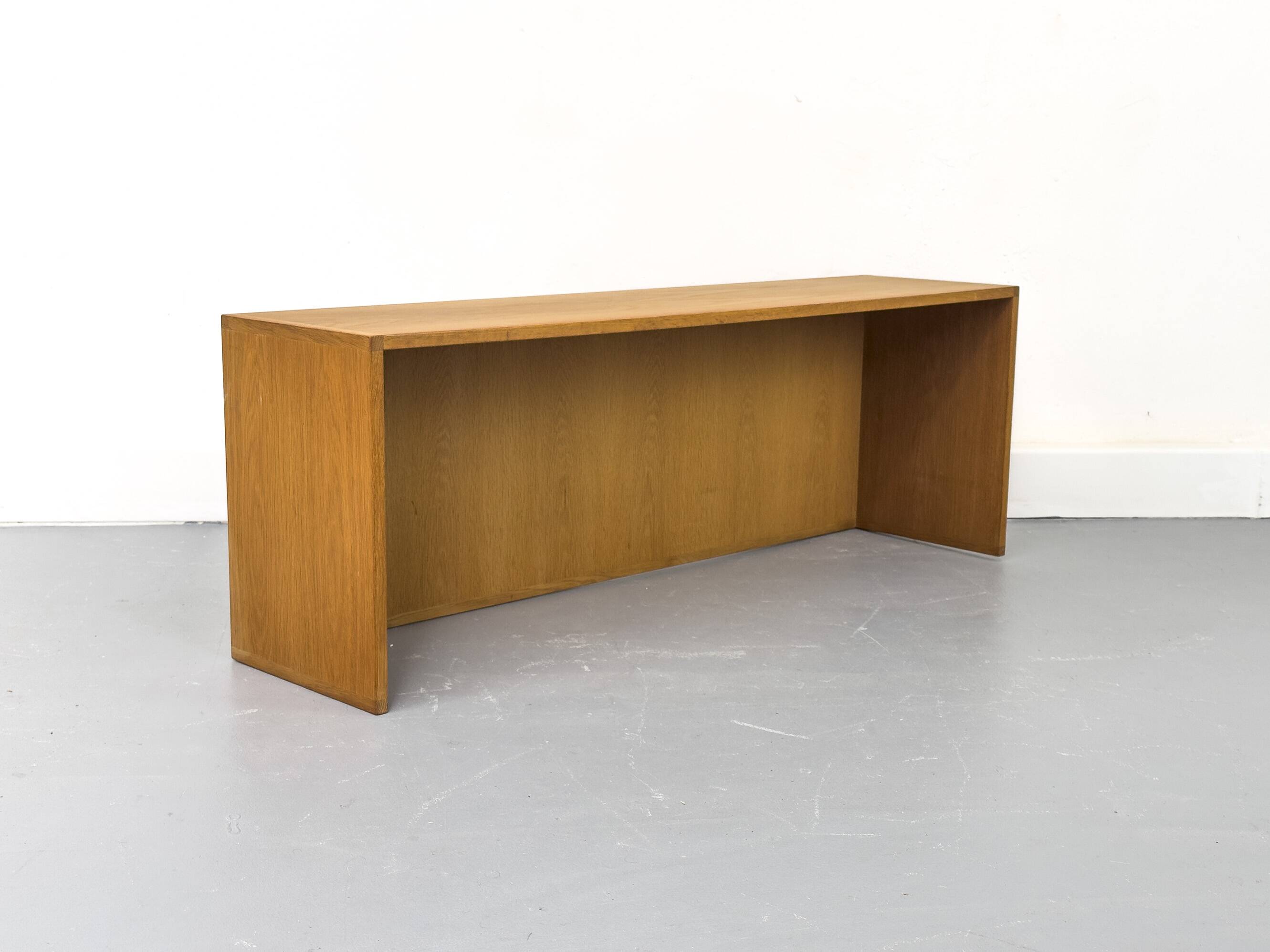 Danish Oak Hallway Shelf from Brouer, 1960s