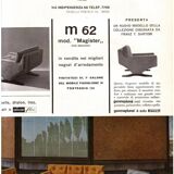 Set of Italian Armchairs by Franz Sartori for Flexform, 1965