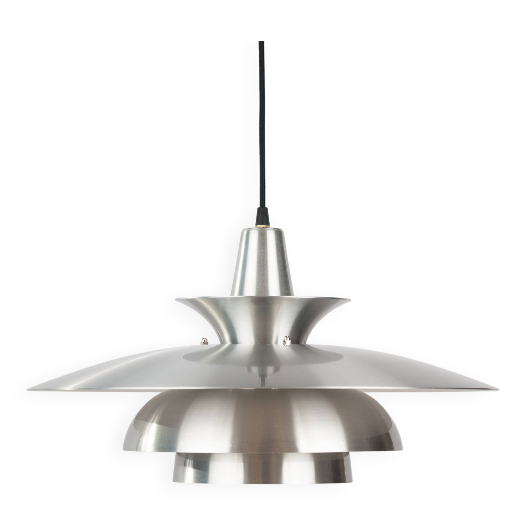 Lampe à suspension vintage danoise Roma par Junge, 1980