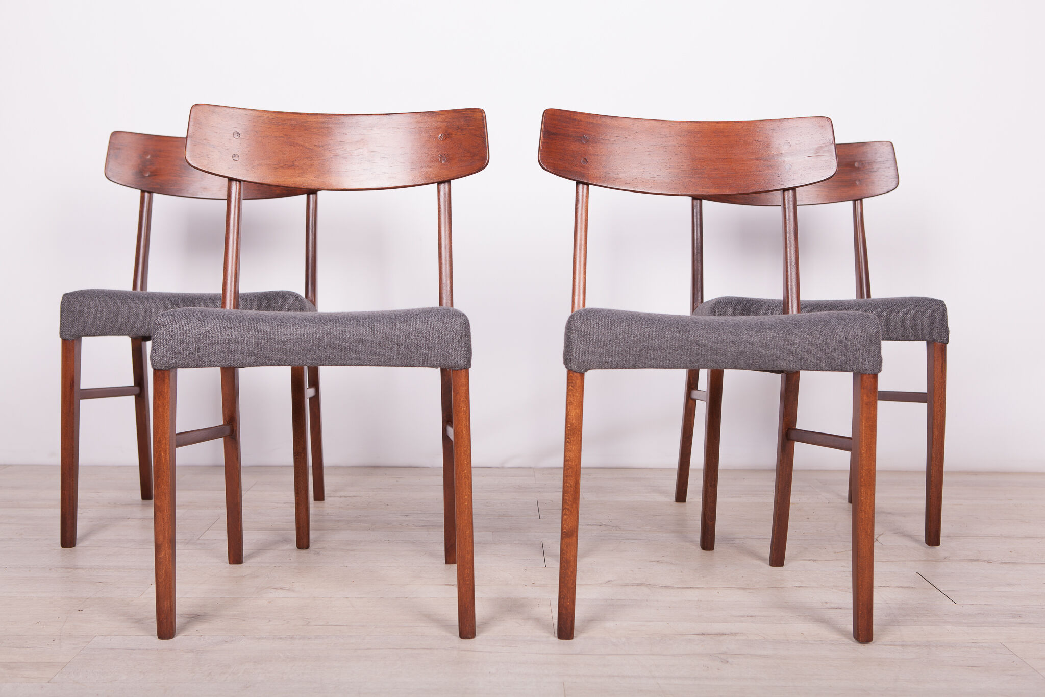 Mid-century danish dining chairs, 1960s, set of 4