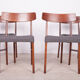 Mid-century danish dining chairs, 1960s, set of 4