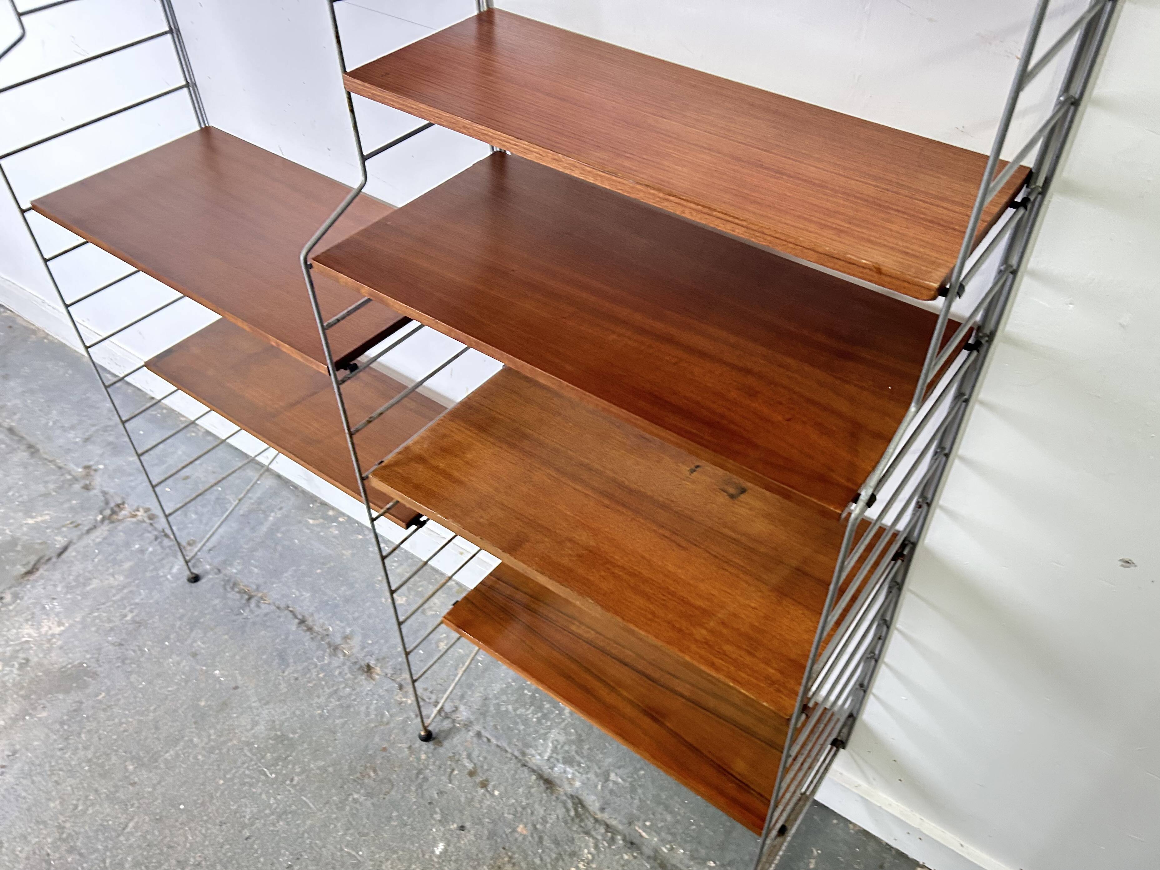 1960s Mid-Century shelving system by Brianco