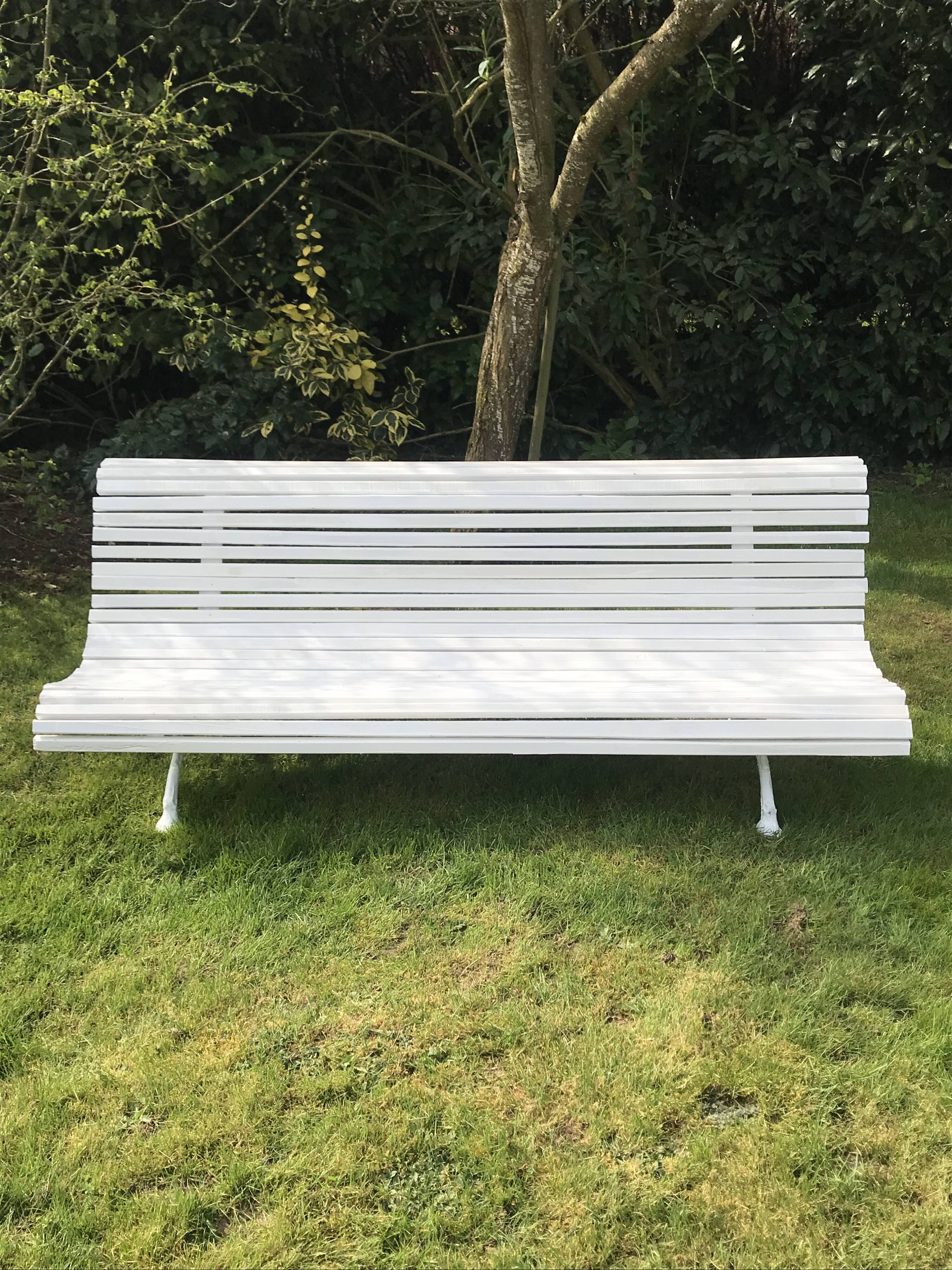 Garden bench Louisiana oak 2 m