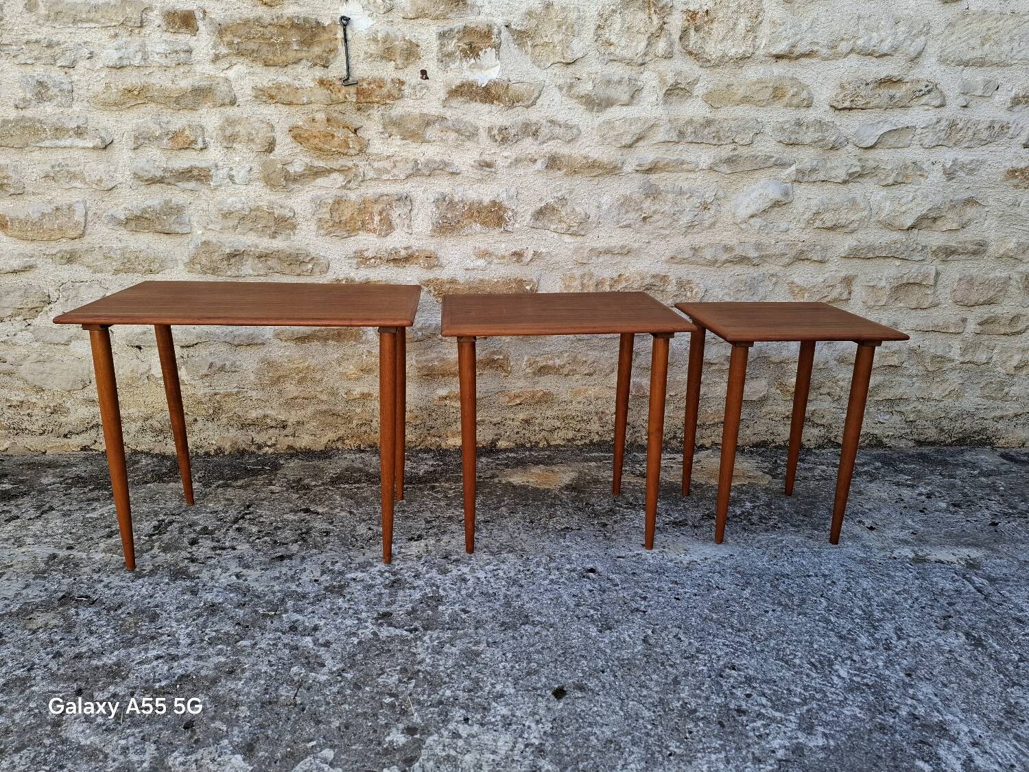 Scandinavian nesting tables