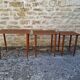 Scandinavian nesting tables