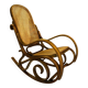 Fauteuil à bascule en bois