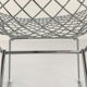 Diamond armchair chromed by Harry Bertoia for Knoll, 1990
