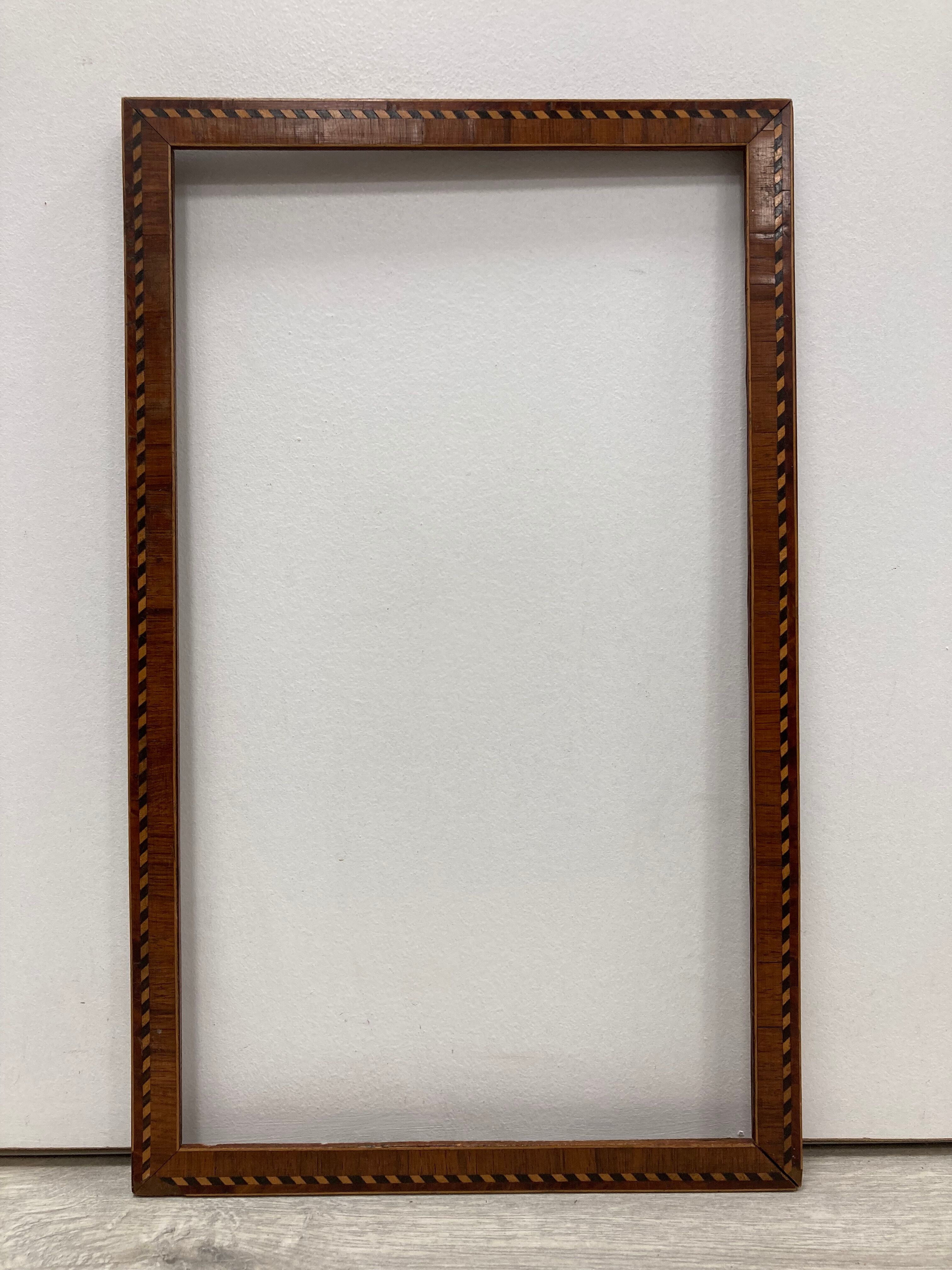 Vintage inlaid frame