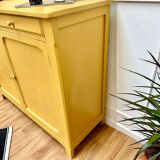 Honey yellow vintage Parisian sideboard