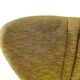 Canapé vintage jaune-vert deux places / fauteuil / sofa