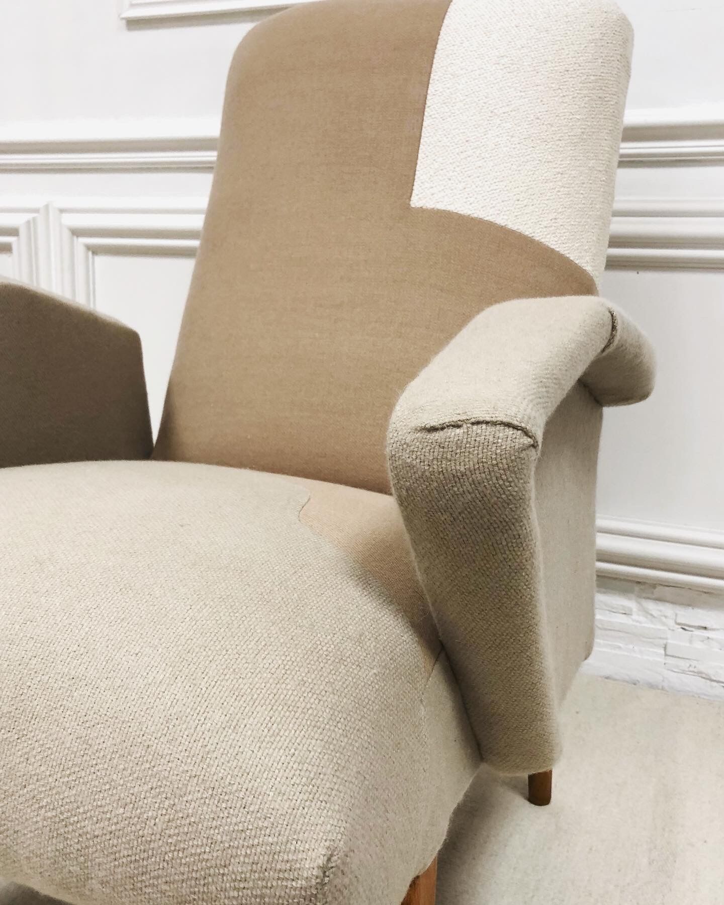 Restored Scandinavian vintage armchair
