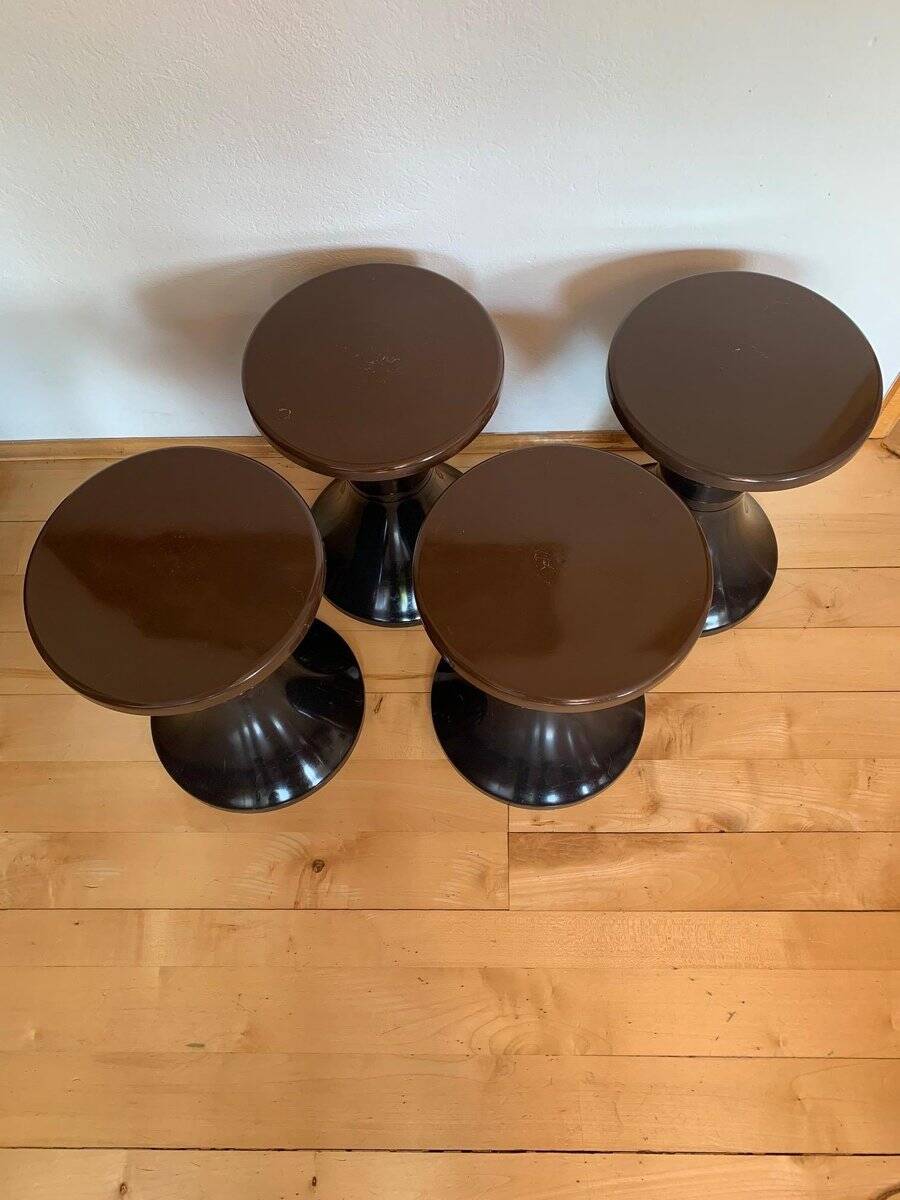 Tulip Tulpen stools, 1970s, set of 4