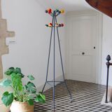 Vintage parrot coatrack