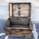 Old small wooden trunk