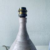 Signed ceramic lamp