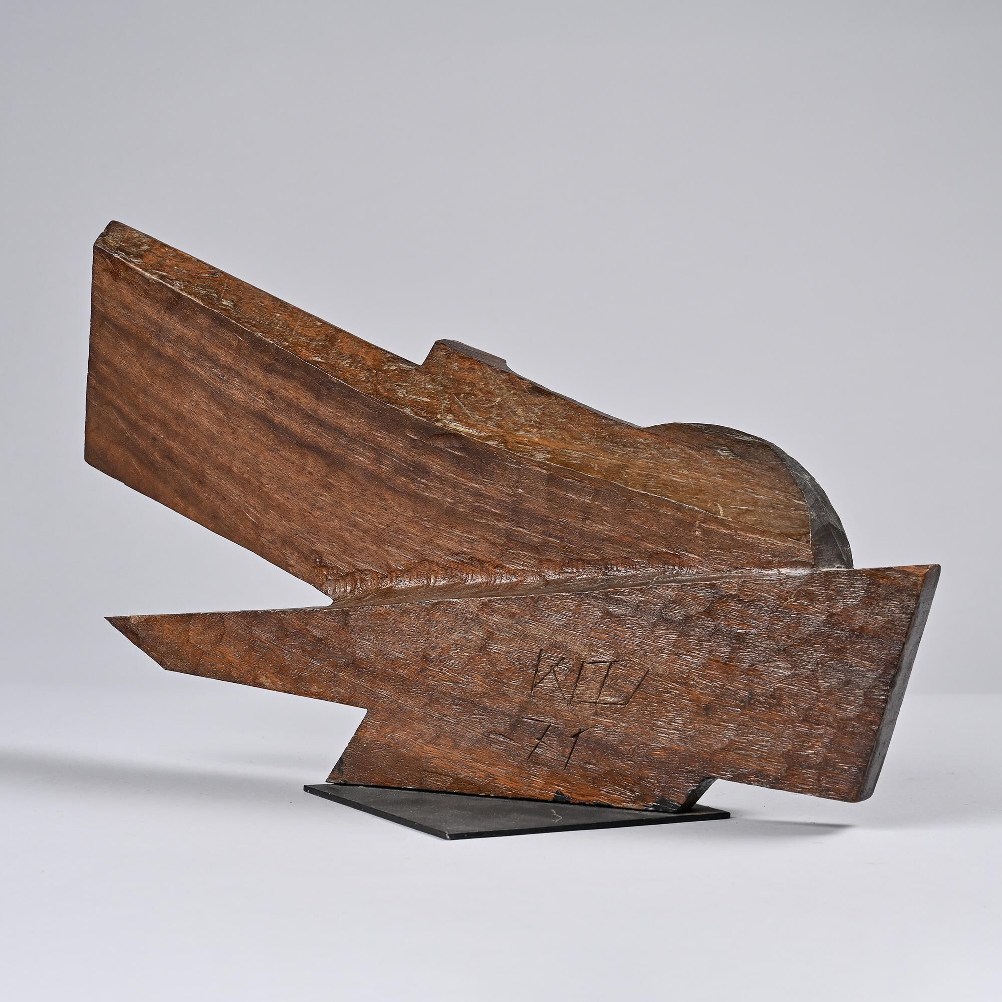Sculpture signed Wakabayashi, Japan, 1971