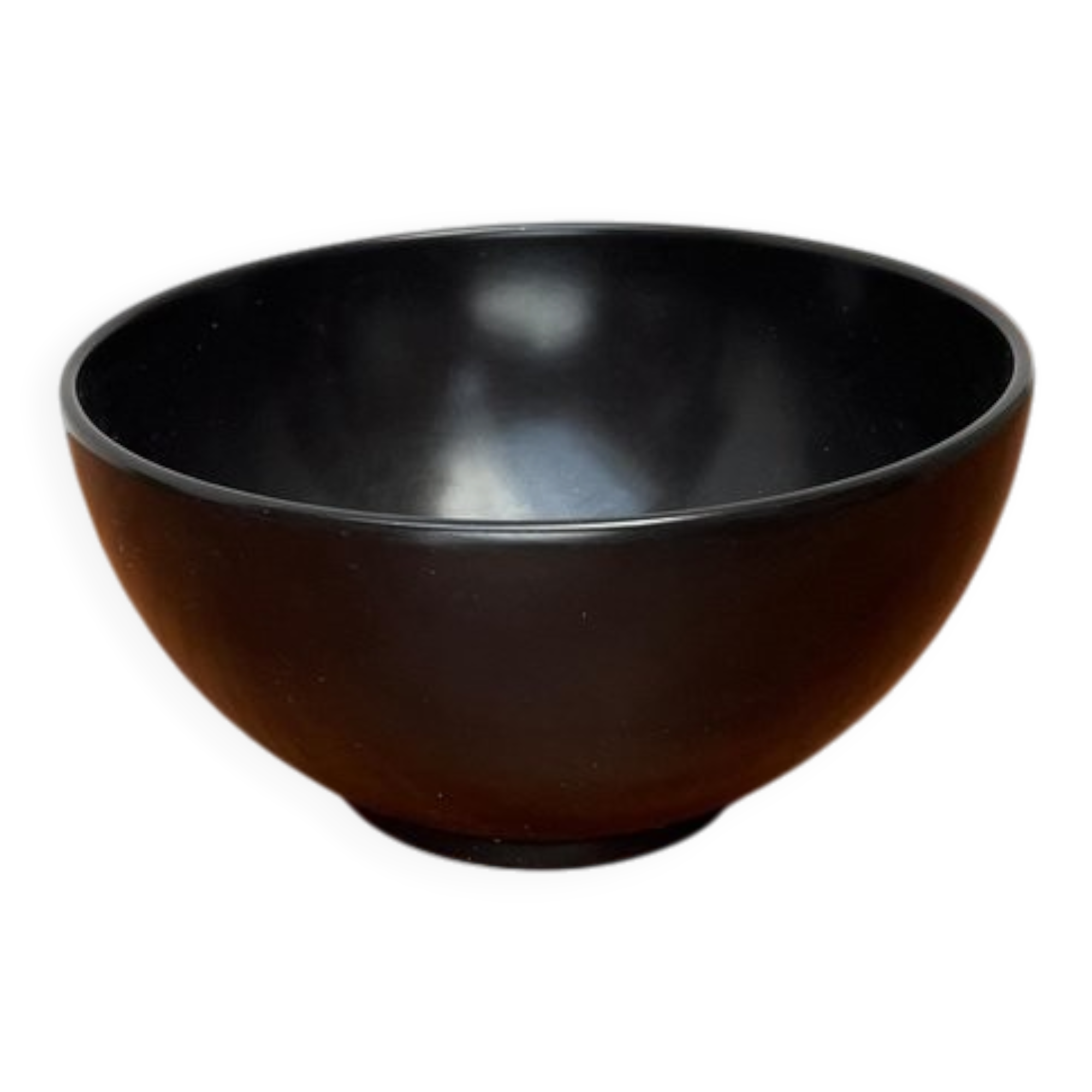 Mid-century German minimalist ceramic bowl by Wächtersbach, 1960s.