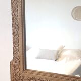 Old golden mirror 90 x 66cm