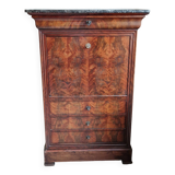 18th century secretary in Cuban mahogany