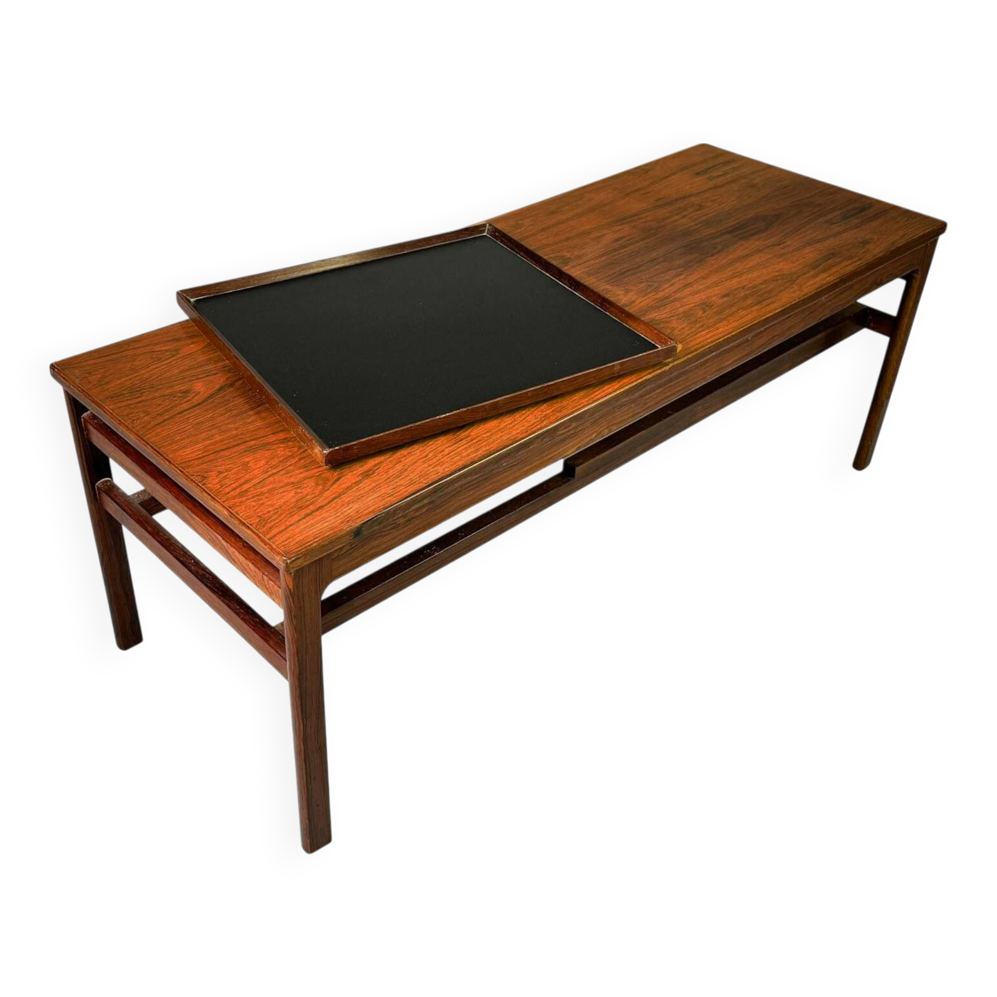 Hans Olsen rosewood coffee table 1960s