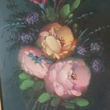 Peinture à l'huile bouquet de fleurs