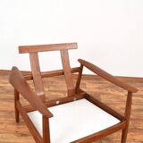 Mid-Century Danish Teak Armchair FD-164 by Arne Vodder for France & Son
