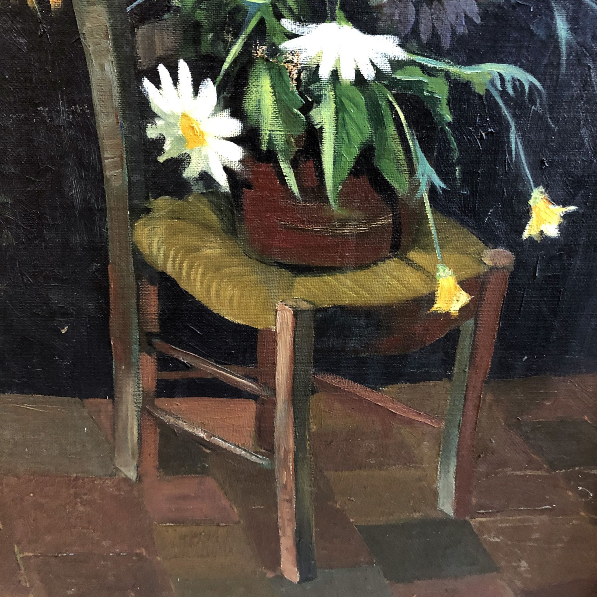 Painting 1957 "country bouquet"