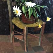 Painting 1957 "country bouquet"