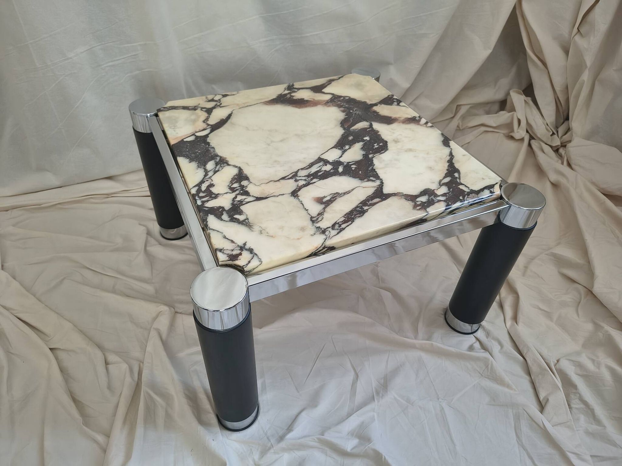 Calacatta marble coffee table from the early 1980s.