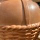 Pair of vintage terracotta lamps from the 1970s