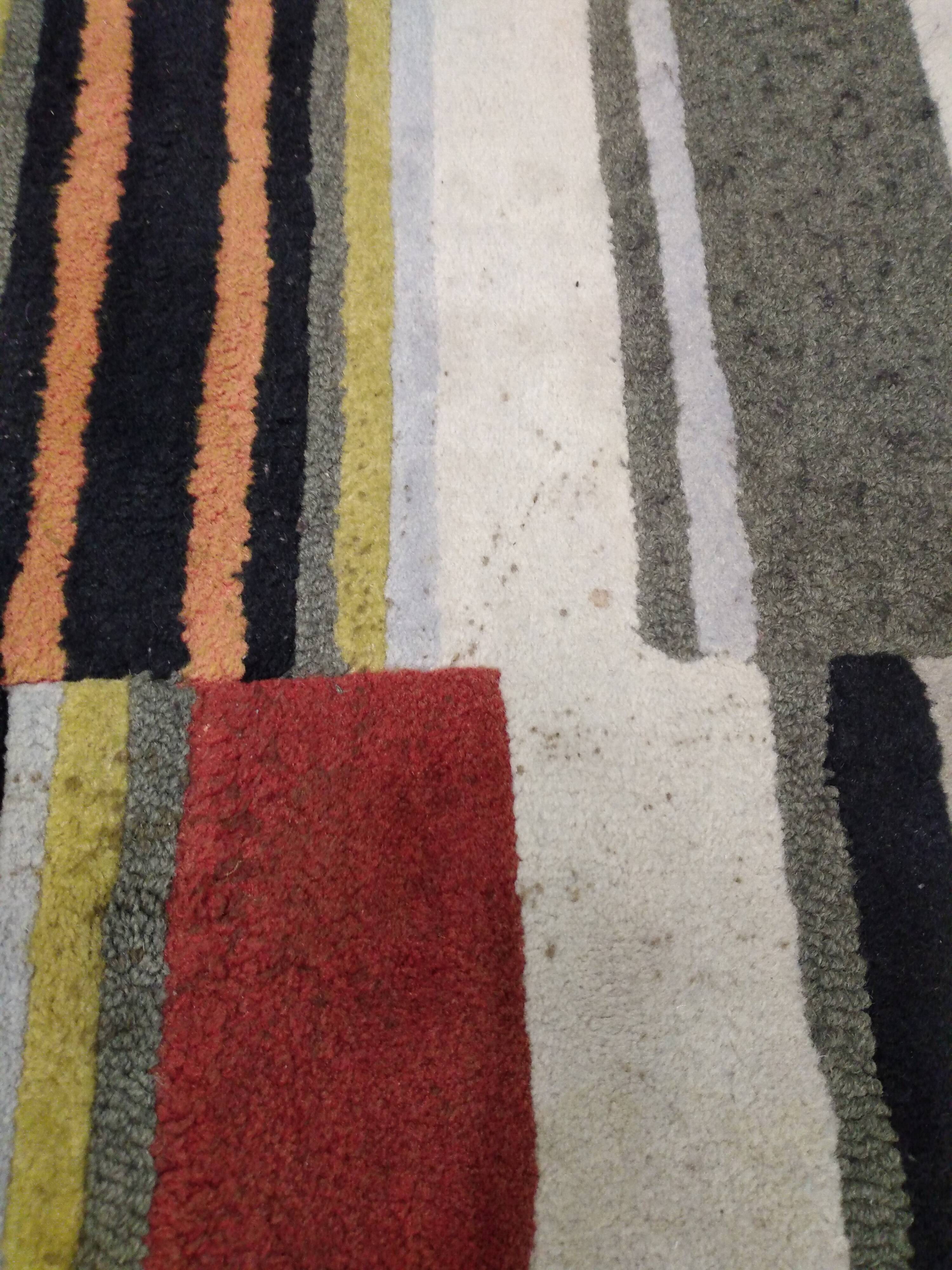 Kenzo rug "red pigalle" vintage
