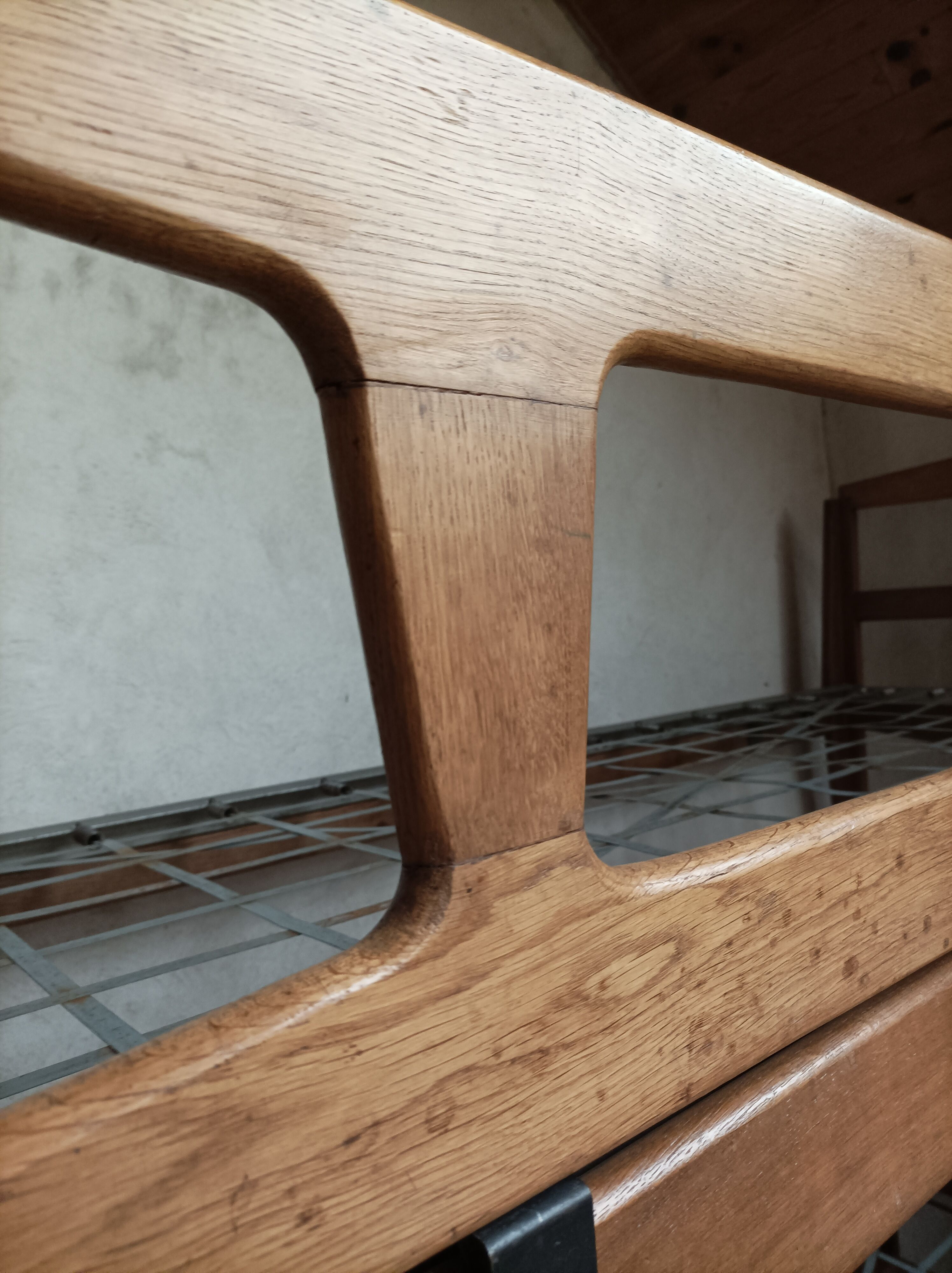 Stackable twin beds with storage chests