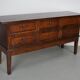 Antique French Oak Apothecary / Filing Cabinet Folding Doors, Early 20th Ce
