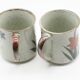2 mugs vintage en grès