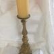 Door candle in bronze Early 20th