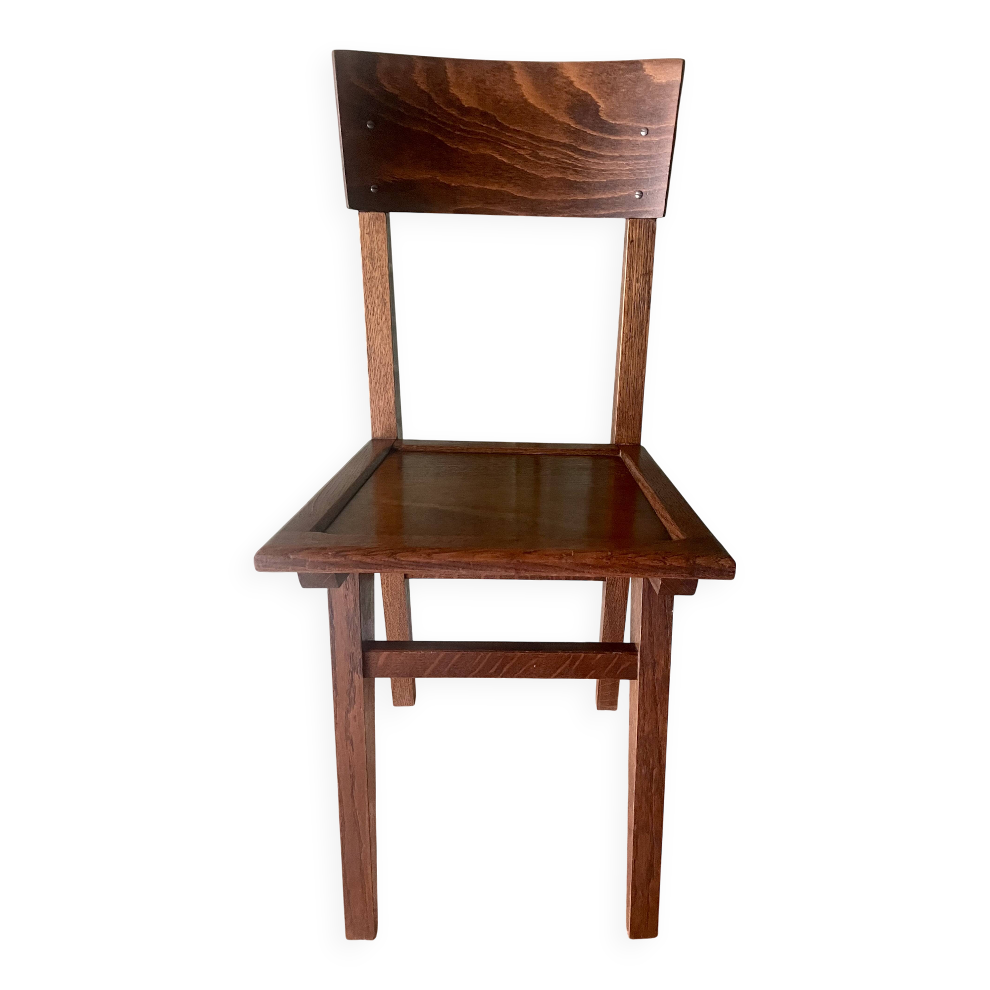 Solid wood chair