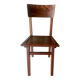 Solid wood chair