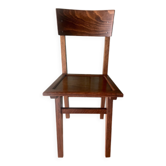 Solid wood chair