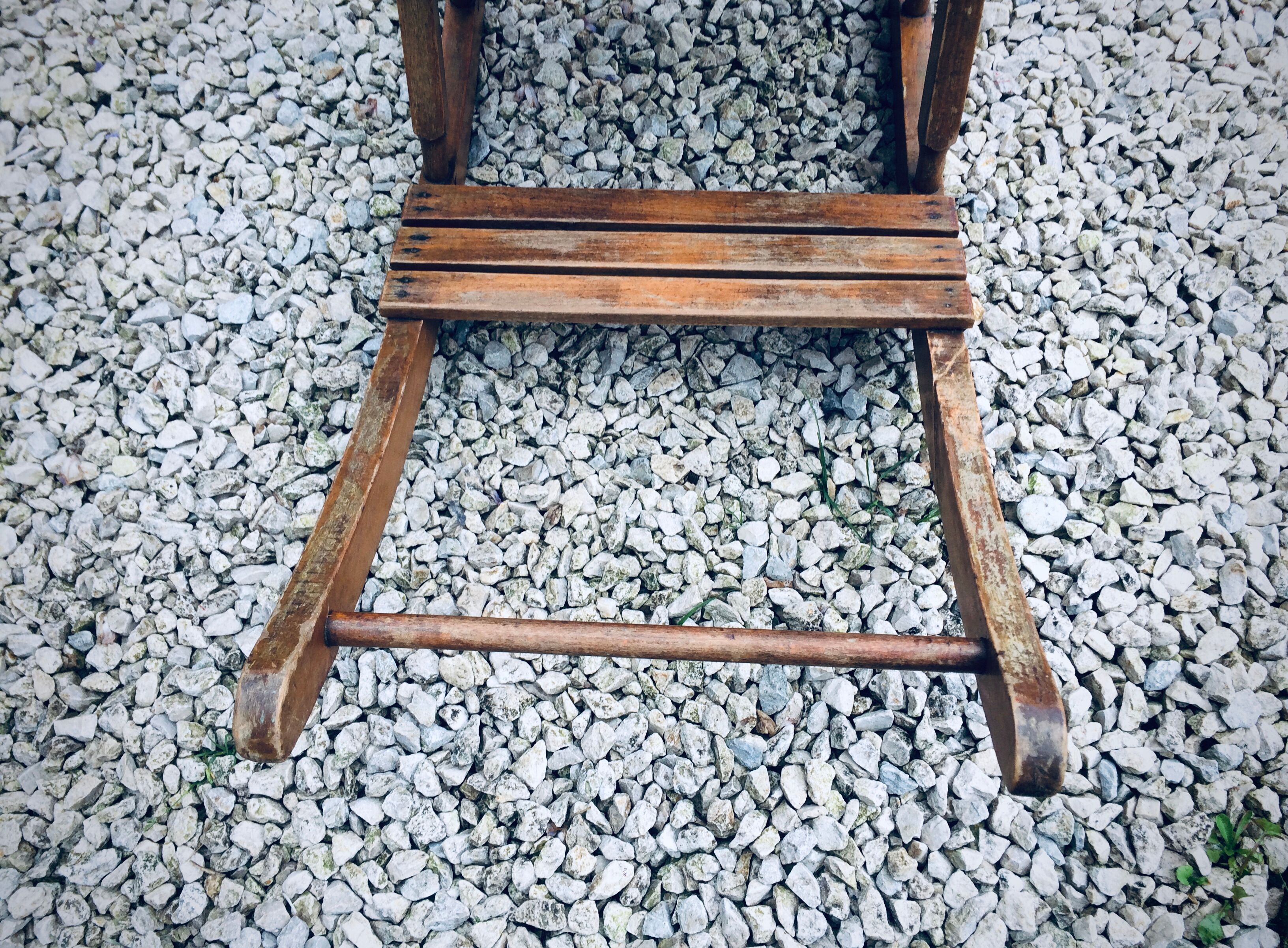 Child rocking horse wooden