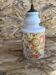 Old White Opaline Pendant Lamp + Yellow Orange Decor 70s Vintage