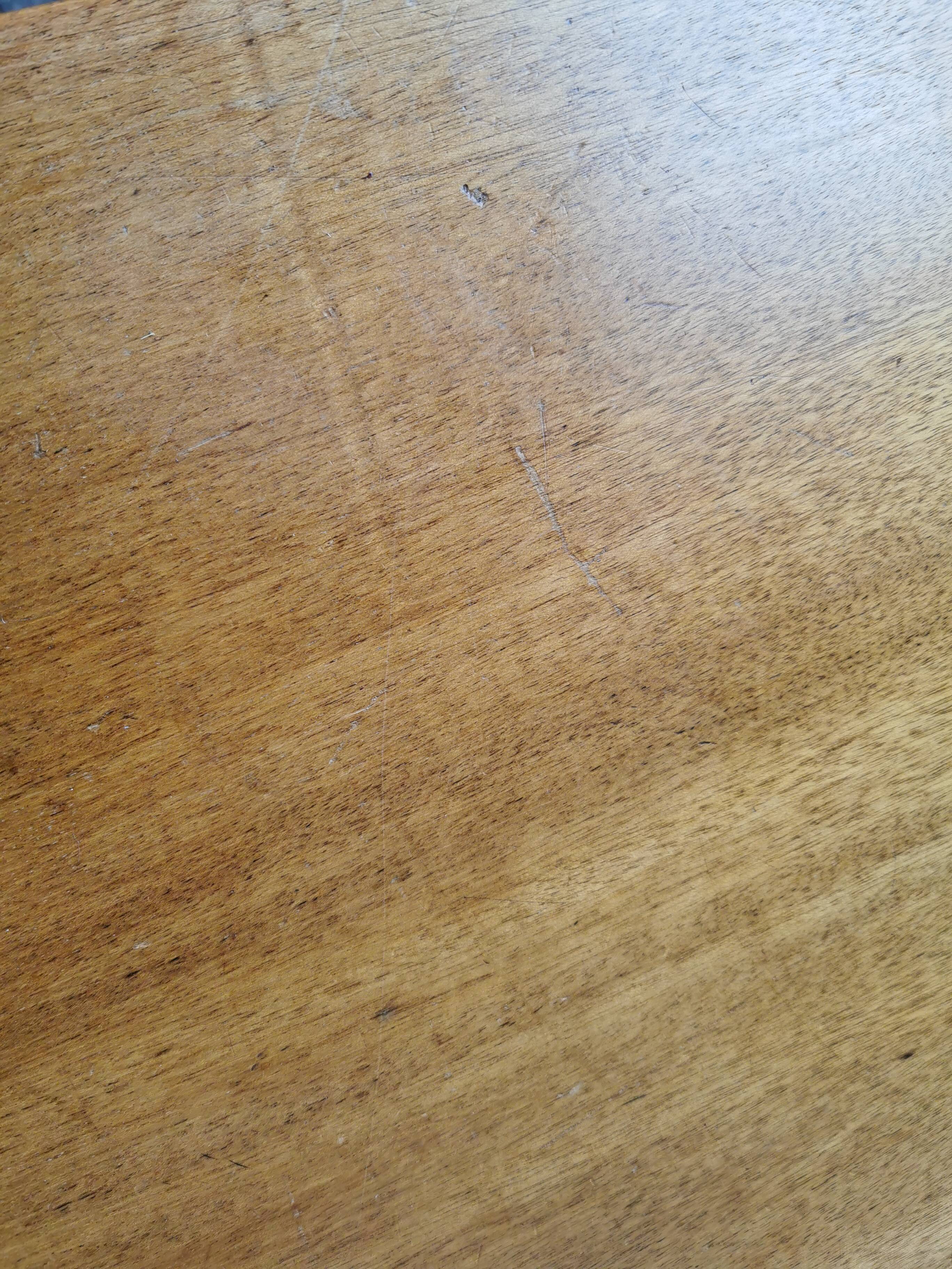 Scandinavian coffee table in blond wood