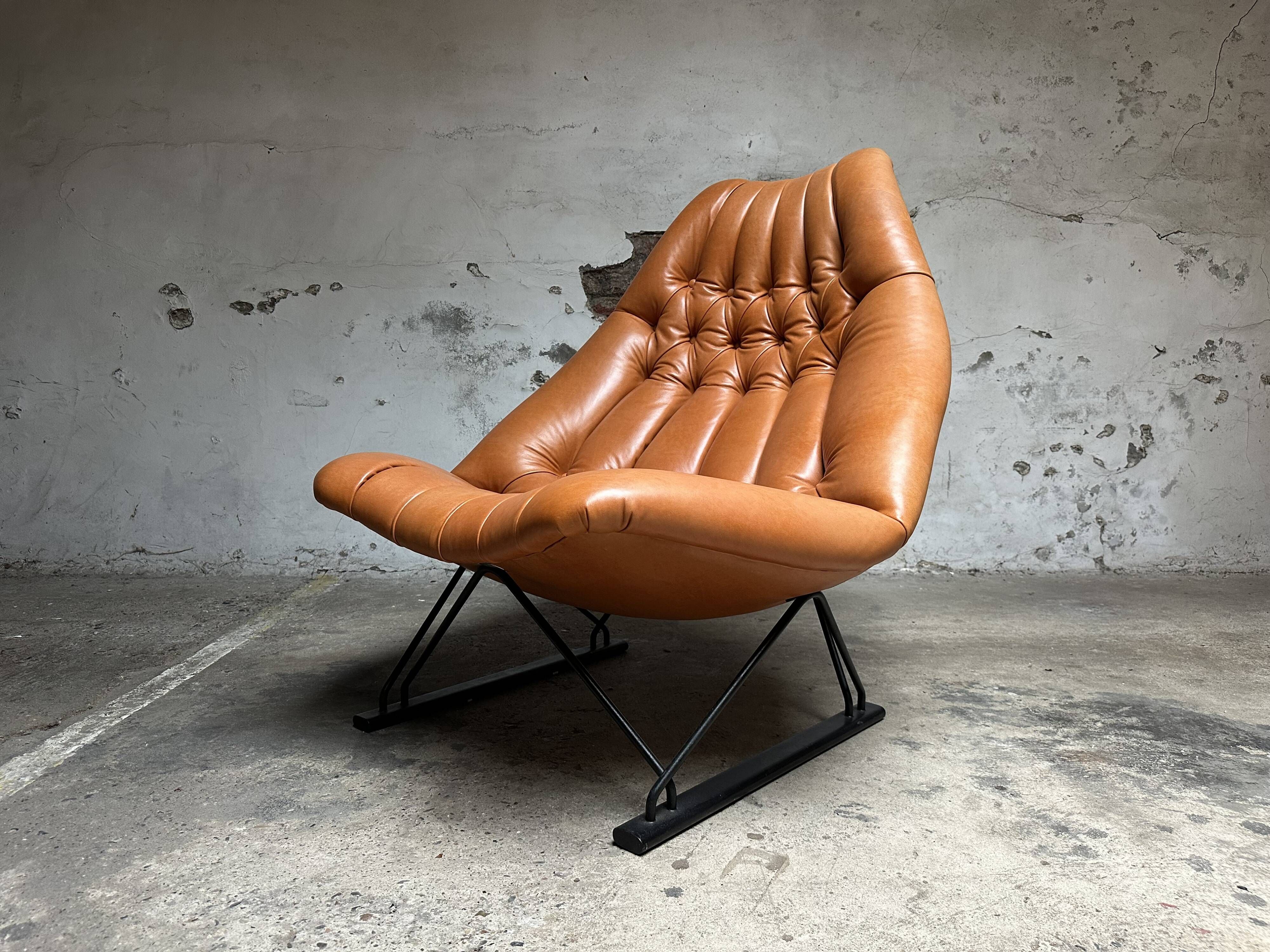 Fauteuil vintage Artifort F592 par Geoffrey Harcourt