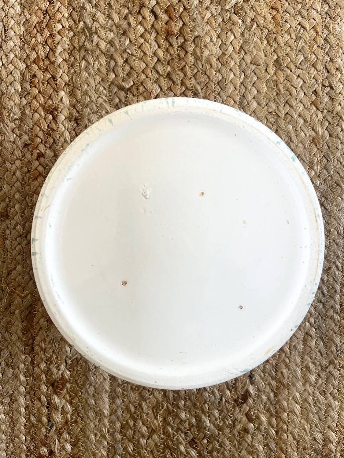 Speckled ceramic planter