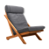 Fauteuil à dossier haut CH-03 par Hans J. Wegner