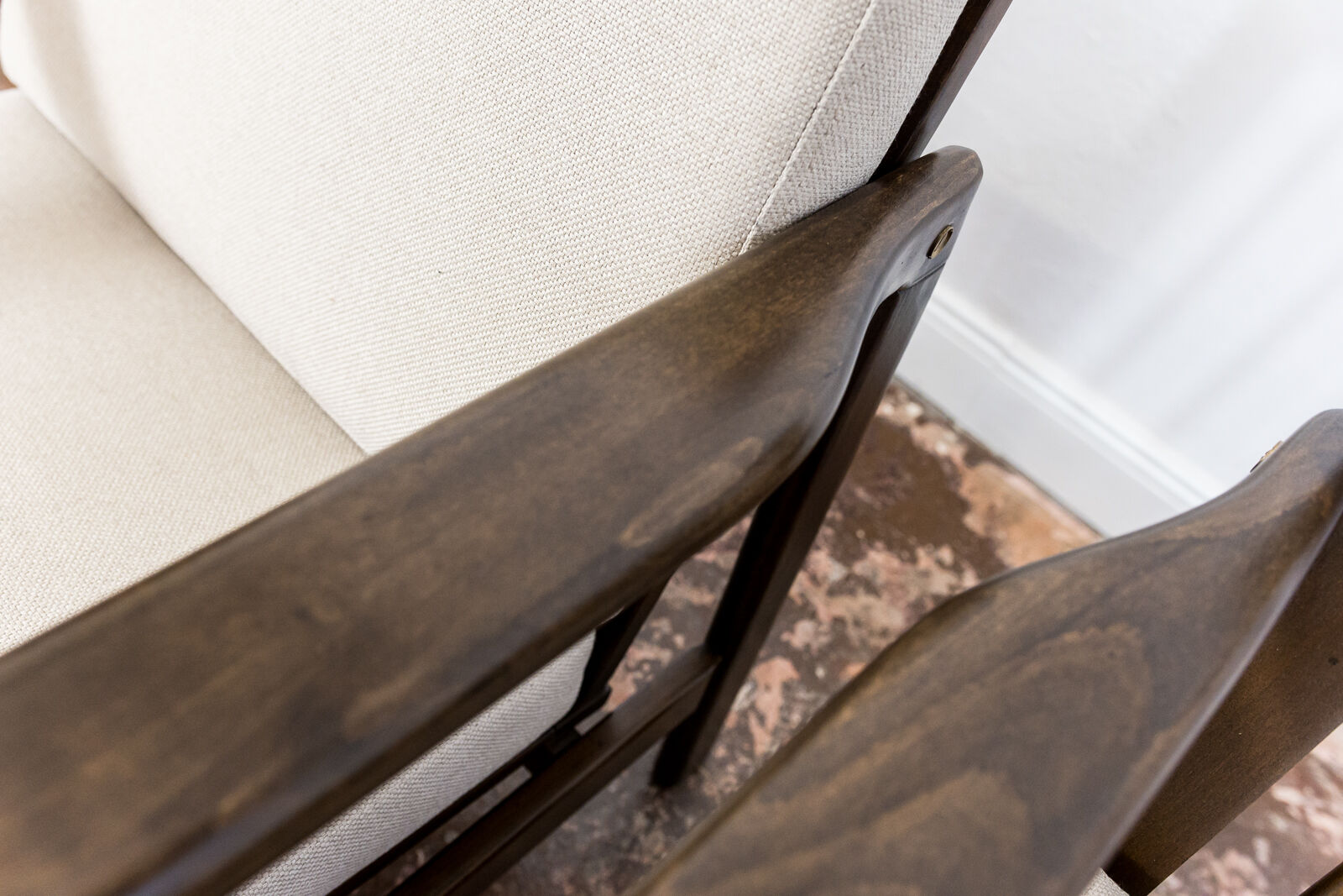 Pair of mid-century B7522 lounge chairs by Zenon Bączyk 1960's