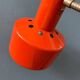 Orange mid-century Hustadt Leuchten desk lamp