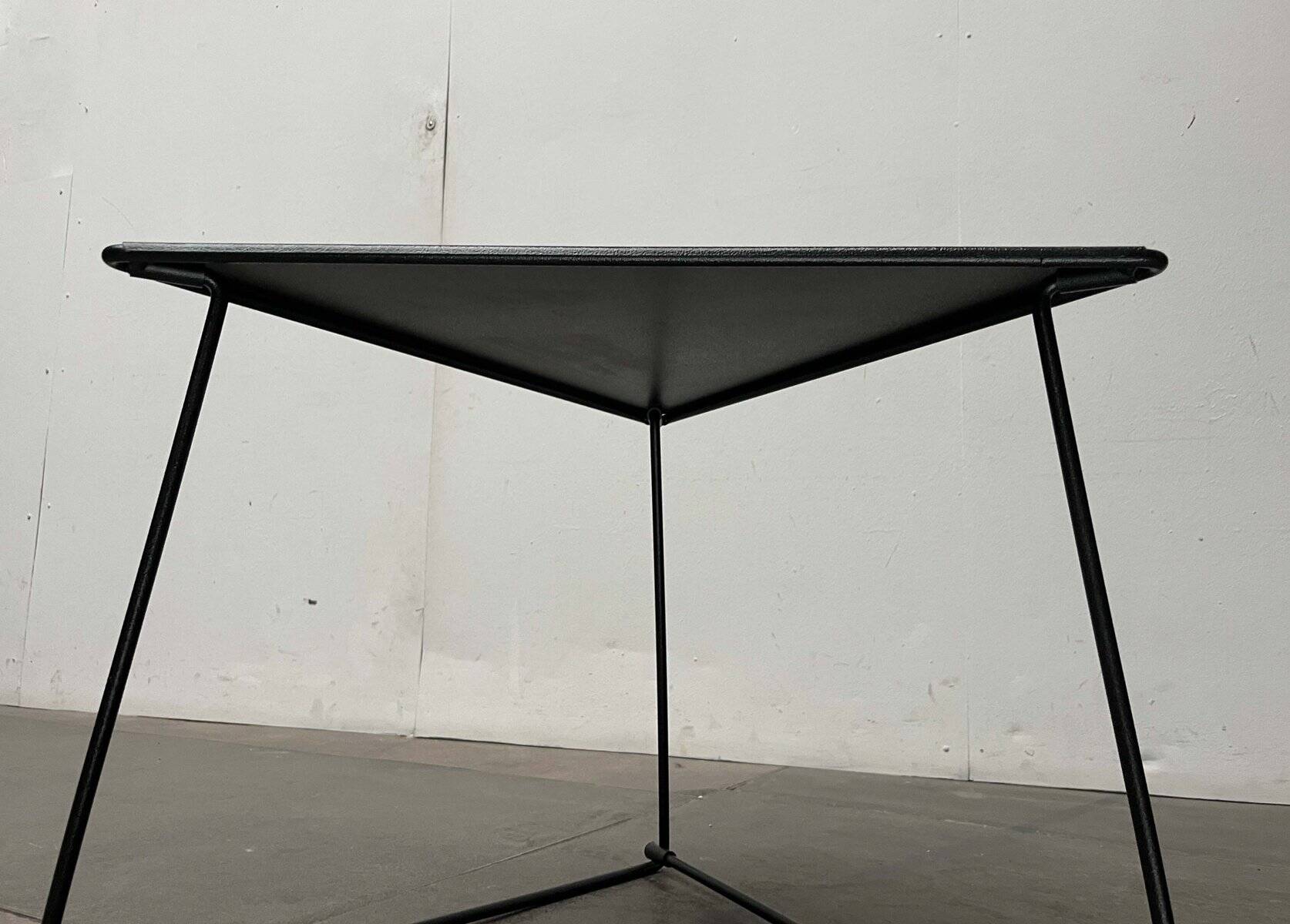 Postmodern metal table model OTI by Niels Gammelgaard for Ikea, 1980s.