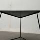 Postmodern metal table model OTI by Niels Gammelgaard for Ikea, 1980s.